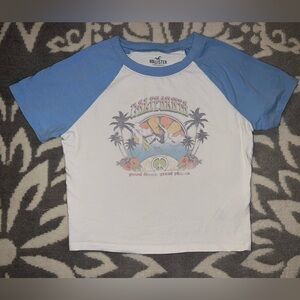 Size M Hollister Crop Top